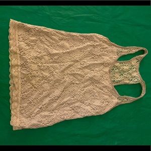 Lace tank!